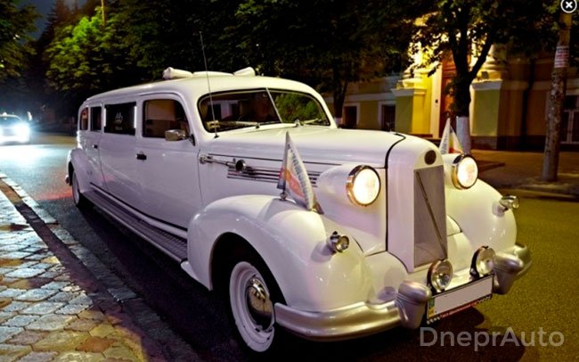 Аренда Лимузин Oldsmobile на свадьбу Днепр