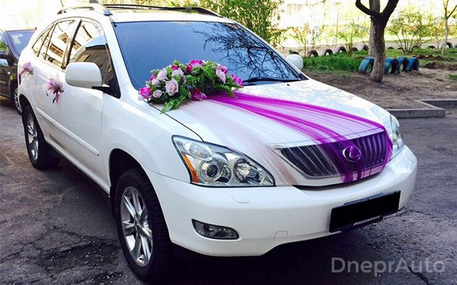 Аренда Lexus RX 350 на свадьбу Дніпро